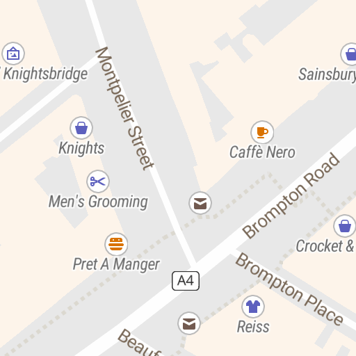 Libertys - Door 10 Harrods : Scribble Maps