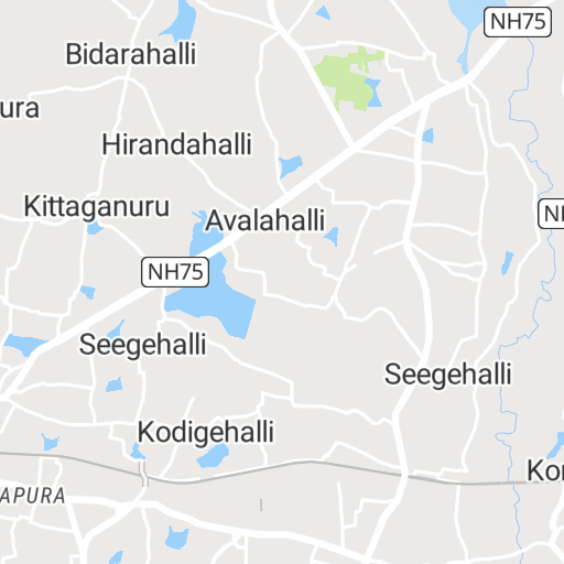 Bangalore zones Scribble Maps