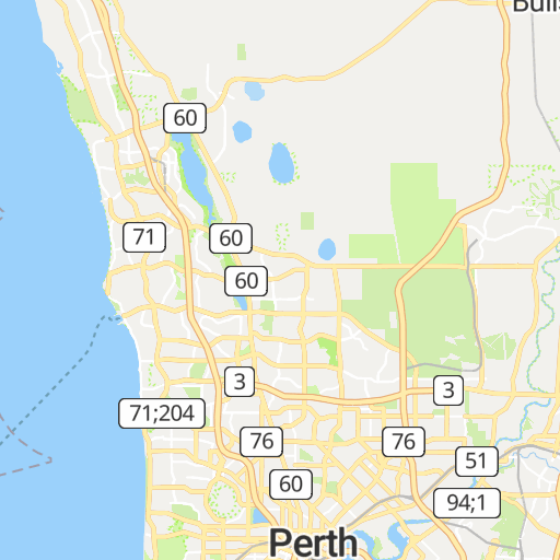 Perth 50 km radius : Scribble Maps