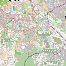 Delhi Ridge Map : Scribble Maps