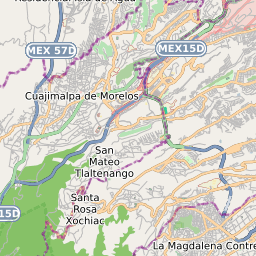 Desierto de los Leones Route : Scribble Maps